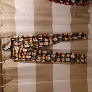 Girls Christmas novelty joggers